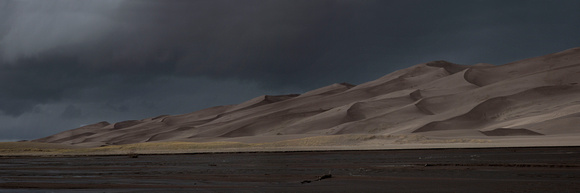 Sand Dunes Storm